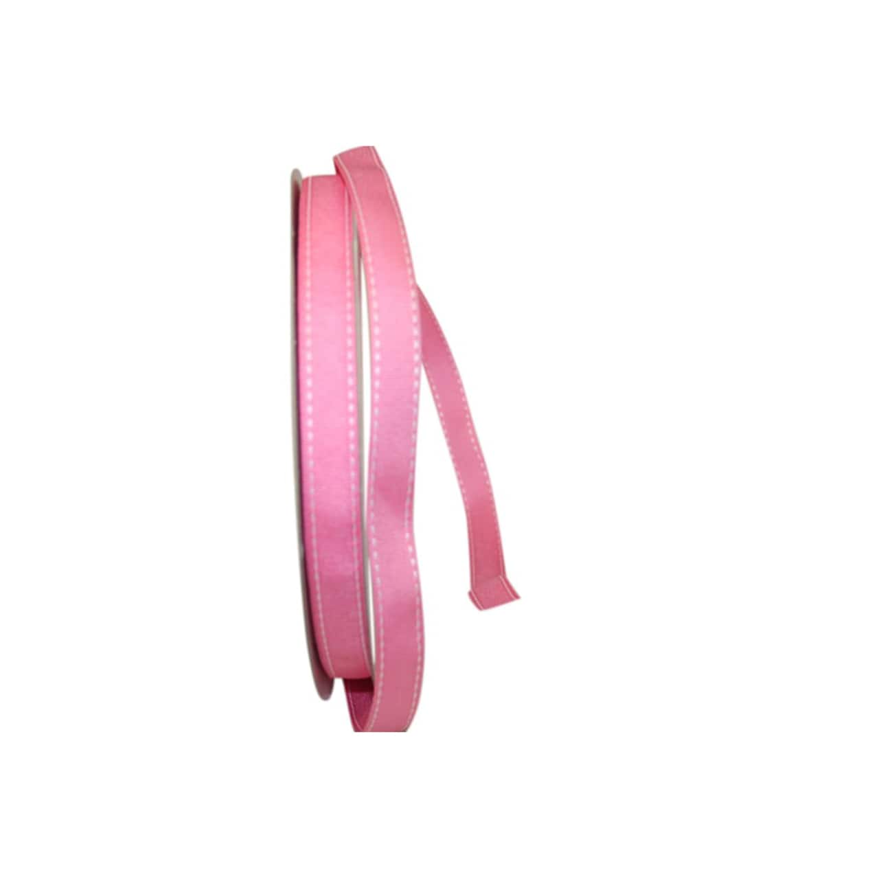 JAM Paper 5/8" x 50yd. Grosgrain Saddle Stitch Ribbon